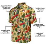 Kansas City Chiefs Hawaiian Shirt – Personalized Cream