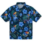 Kansas Jayhawks Hawaiian Shirt - Custom Blue 1 Kansas Jayhawks Hawaiian Shirt – Custom Blue