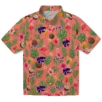 Kansas State Wildcats Hawaiian Shirt – Custom Coral Pink