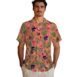 Kansas State Wildcats Hawaiian Shirt – Custom Coral Pink