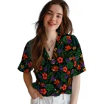 Kansas State Wildcats Hawaiian Shirt – Personalized Dark Green