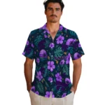 Kansas State Wildcats Hawaiian Shirt – Personalized Purple Blue