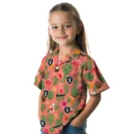 Las Vegas Raiders Hawaiian Shirt – Custom Coral Pink