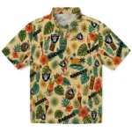 Las Vegas Raiders Hawaiian Shirt - Custom Cream 1 Las Vegas Raiders Hawaiian Shirt – Custom Cream