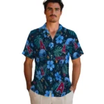 Los Angeles Angels Hawaiian Shirt – Customized Blue
