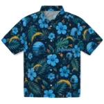 Los Angeles Chargers Hawaiian Shirt - Custom Blue 1 Los Angeles Chargers Hawaiian Shirt – Custom Blue