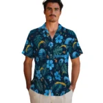 Los Angeles Chargers Hawaiian Shirt – Custom Blue