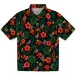 Los Angeles Dodgers Hawaiian Shirt - Personalized Dark Green 1 Los Angeles Dodgers Hawaiian Shirt – Personalized Dark Green