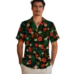 Los Angeles Rams Hawaiian Shirt – Customized Dark Green