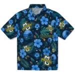 Marquette Golden Eagles Hawaiian Shirt – Custom Blue