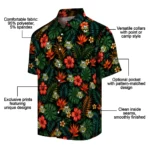 Marquette Golden Eagles Hawaiian Shirt – Custom Dark Green