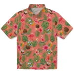 Marquette Golden Eagles Hawaiian Shirt - Customized Coral Pink 1 Marquette Golden Eagles Hawaiian Shirt – Customized Coral Pink
