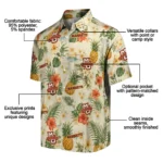 Marquette Golden Eagles Hawaiian Shirt – Personalized Cream
