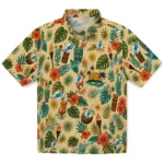 Miami Dolphins Hawaiian Shirt - Custom Cream 1 Miami Dolphins Hawaiian Shirt – Custom Cream