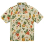 Miami Dolphins Hawaiian Shirt - Customized Cream 1 Miami Dolphins Hawaiian Shirt – Customized Cream