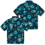 Miami Dolphins Hawaiian Shirt – Personalized Aqua Blue