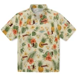 Miami Hurricanes Hawaiian Shirt - Customized Cream 1 Miami Hurricanes Hawaiian Shirt – Customized Cream