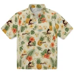 Miami Marlins Hawaiian Shirt - Personalized Cream 1 Miami Marlins Hawaiian Shirt – Personalized Cream
