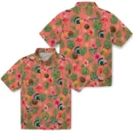 Michigan State Spartans Hawaiian Shirt – Customized Coral Pink