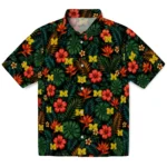 Michigan Wolverines Hawaiian Shirt - Customized Dark Green 1 Michigan Wolverines Hawaiian Shirt – Customized Dark Green