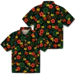 Michigan Wolverines Hawaiian Shirt – Customized Dark Green