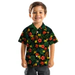 Michigan Wolverines Hawaiian Shirt – Customized Dark Green