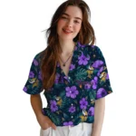 Minnesota Vikings Hawaiian Shirt – Custom Purple Blue