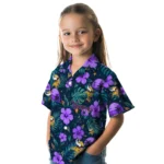 Minnesota Vikings Hawaiian Shirt – Custom Purple Blue