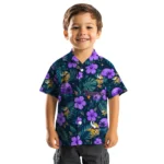 Minnesota Vikings Hawaiian Shirt – Custom Purple Blue