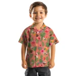 Minnesota Vikings Hawaiian Shirt – Customized Coral Pink
