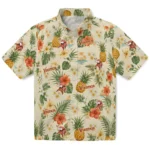 Minnesota Vikings Hawaiian Shirt - Personalized Cream 1 Minnesota Vikings Hawaiian Shirt – Personalized Cream