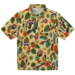 Mississippi State Bulldogs Hawaiian Shirt - Custom Cream 1 Mississippi State Bulldogs Hawaiian Shirt – Custom Cream