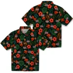 Mississippi State Bulldogs Hawaiian Shirt – Personalized Dark Green