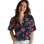 Mississippi State Bulldogs Hawaiian Shirt – Personalized Maroon Blue