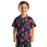 NC State Wolfpack Hawaiian Shirt – Custom Red Blue