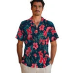 Nebraska Cornhuskers Hawaiian Shirt – Customized Red Blue