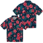 Nebraska Cornhuskers Hawaiian Shirt – Customized Red Blue
