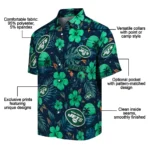 New York Jets Hawaiian Shirt – Customized Green Blue
