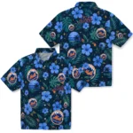 New York Mets Hawaiian Shirt – Custom Blue
