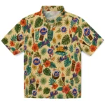 New York Mets Hawaiian Shirt - Customized Cream 1 New York Mets Hawaiian Shirt – Customized Cream