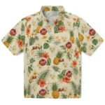 New York Mets Hawaiian Shirt - Personalized Cream 1 New York Mets Hawaiian Shirt – Personalized Cream