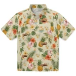 New York Yankees Hawaiian Shirt - Custom Cream 1 New York Yankees Hawaiian Shirt – Custom Cream