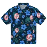 New York Yankees Hawaiian Shirt - Customized Navy Blue 1 New York Yankees Hawaiian Shirt – Customized Navy Blue
