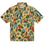 North Carolina Tar Heels Hawaiian Shirt - Custom Cream 1 North Carolina Tar Heels Hawaiian Shirt – Custom Cream