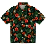 Oakland Athletics Hawaiian Shirt - Personalized Dark Green 1 Oakland Athletics Hawaiian Shirt – Personalized Dark Green