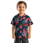 Ohio State Buckeyes Hawaiian Shirt – Customized Scarlet Blue