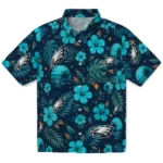 Philadelphia Eagles Hawaiian Shirt – Personalized Green Blue