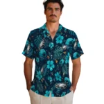 Philadelphia Eagles Hawaiian Shirt – Personalized Green Blue