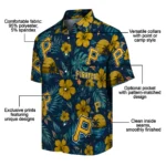 Pittsburgh Pirates Hawaiian Shirt – Customized Black Blue