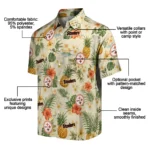Pittsburgh Steelers Hawaiian Shirt – Personalized Cream